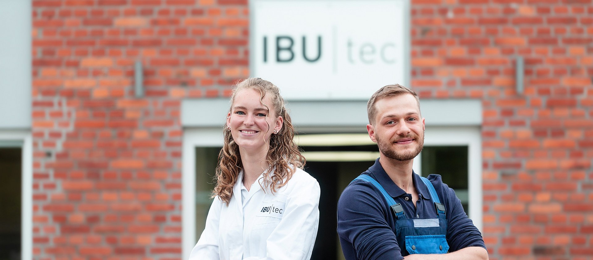 IBU-tec Gruppe Ausbildung Titelbild mit Azubis in Weimar